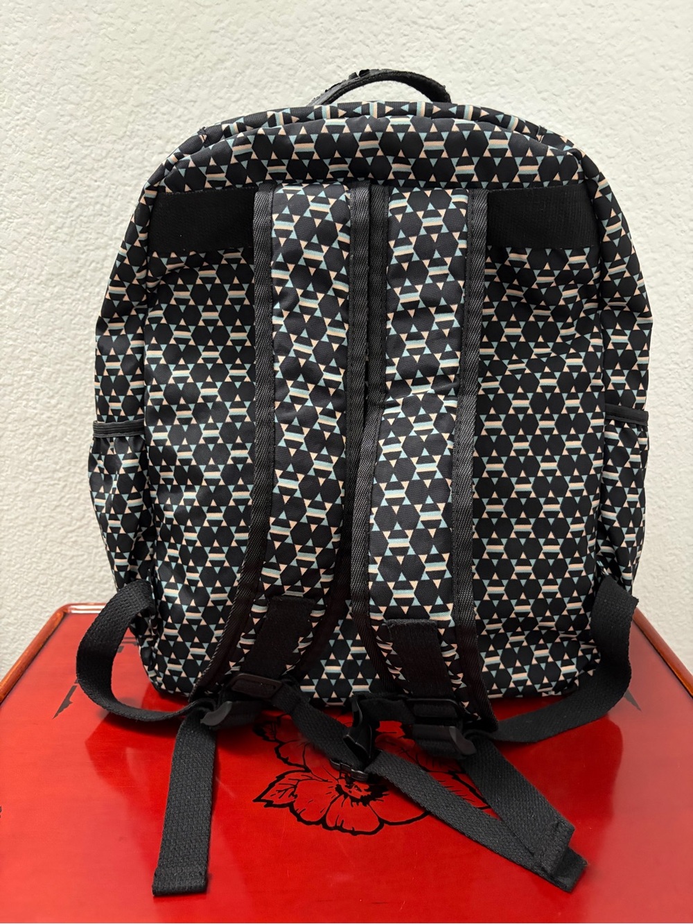 Geometric Pattern Backpack - Picture 2 of 9